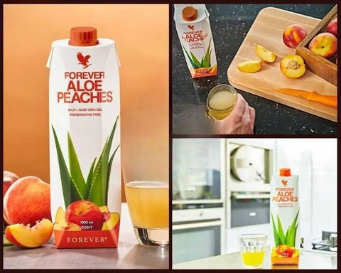 Forever Aloe Peaches - 1 Liter