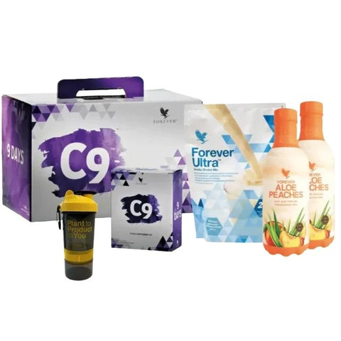 Forever C9 Peach Vanilla + Shaker